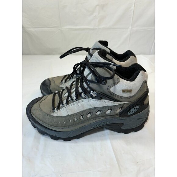 Merrell Pulse II Womens Waterproof Mid Top Shale Hiking Boots Size 9.5 - Picture 5 of 11